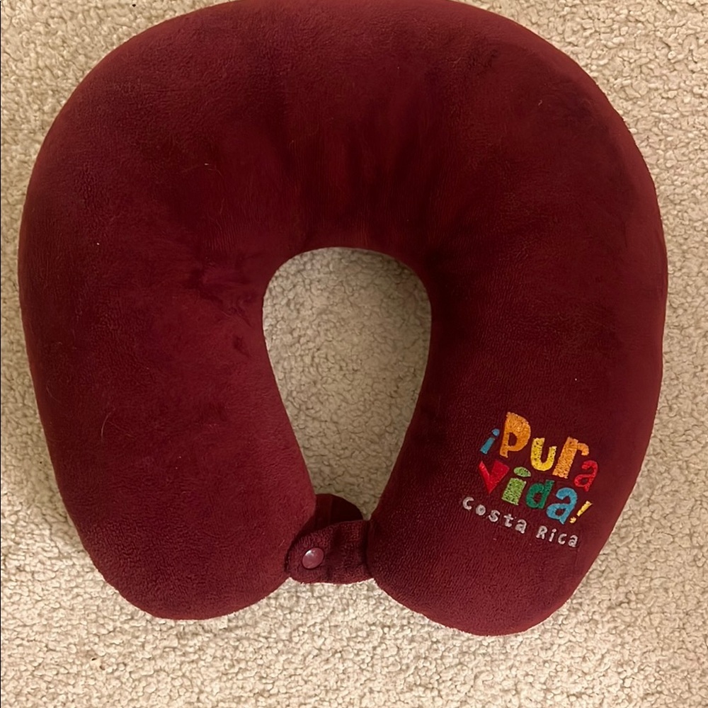 Pura Vida Costa Rica Neck Pillow
